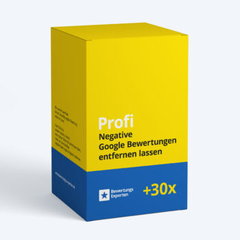 +30x Negative Google Bewertungen entfernen lassen